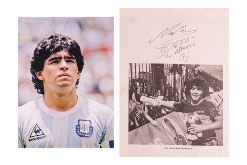 Lot 44 - Diego Maradona (1960-2020) Argentinian...