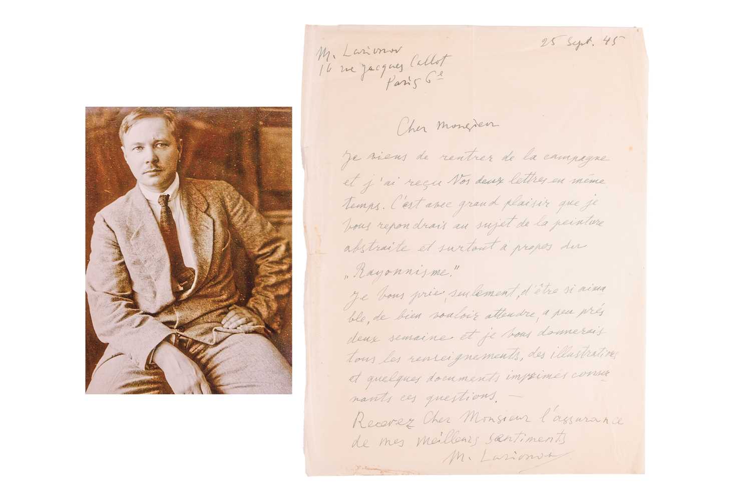 Lot 63 - Mikhail Fyodorovich Larionov (1881-1964)...