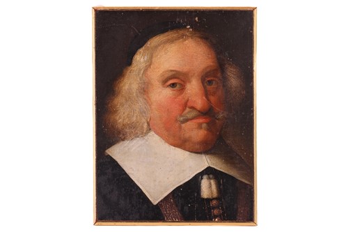 Lot 33 - Dutch School (17th-century), Portrait of a...