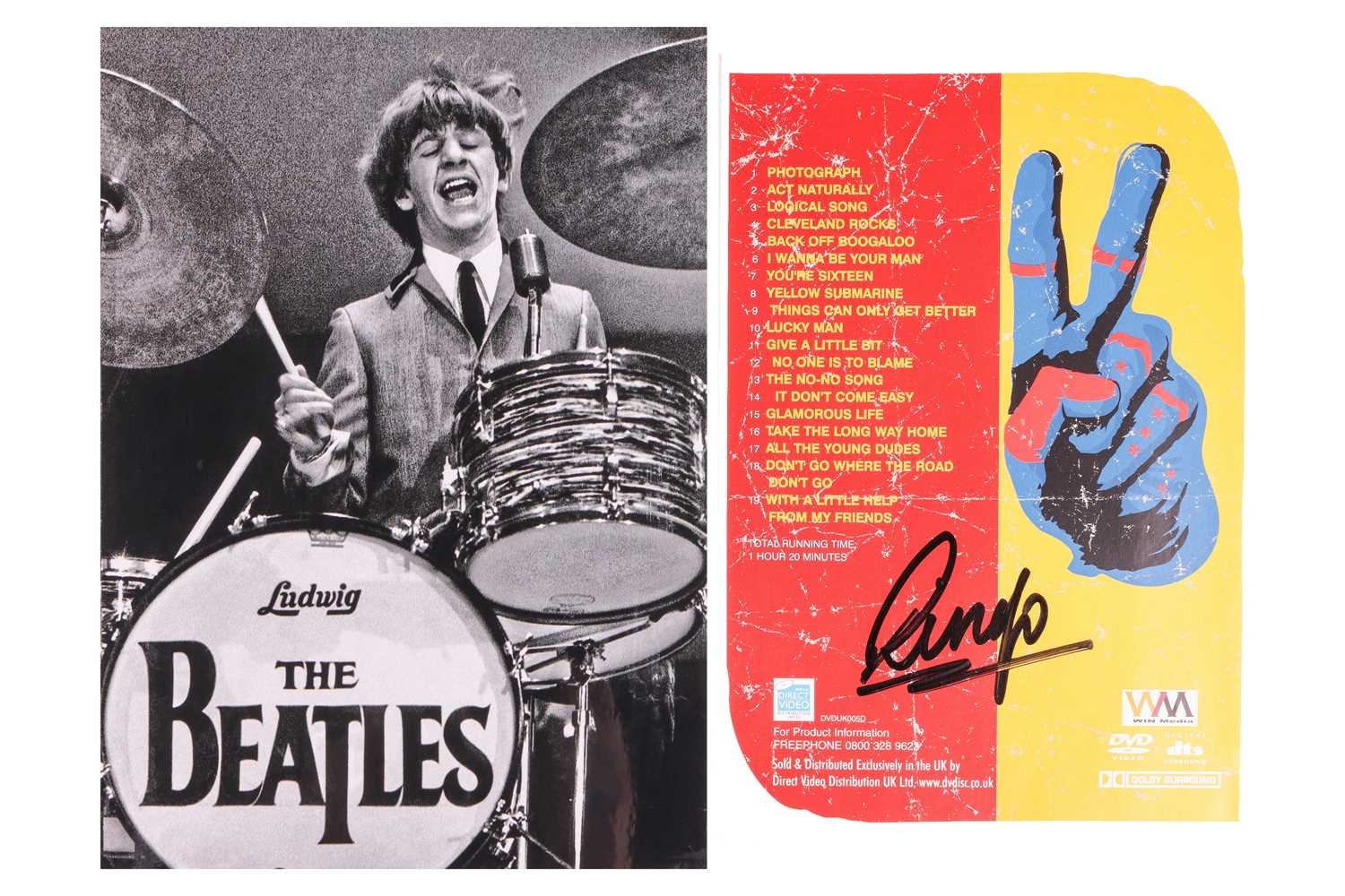 Lot 10 - Ringo Starr (b.1940) English musician,...