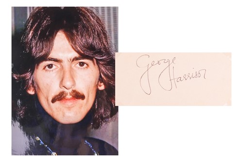 Lot 61 - George Harrison (1943-2001) English musician,...