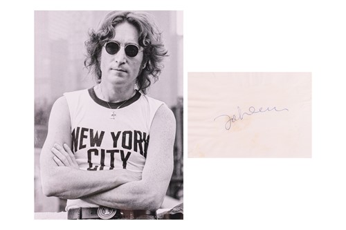 Lot 42 - John Lennon (1940-1980) English singer,...