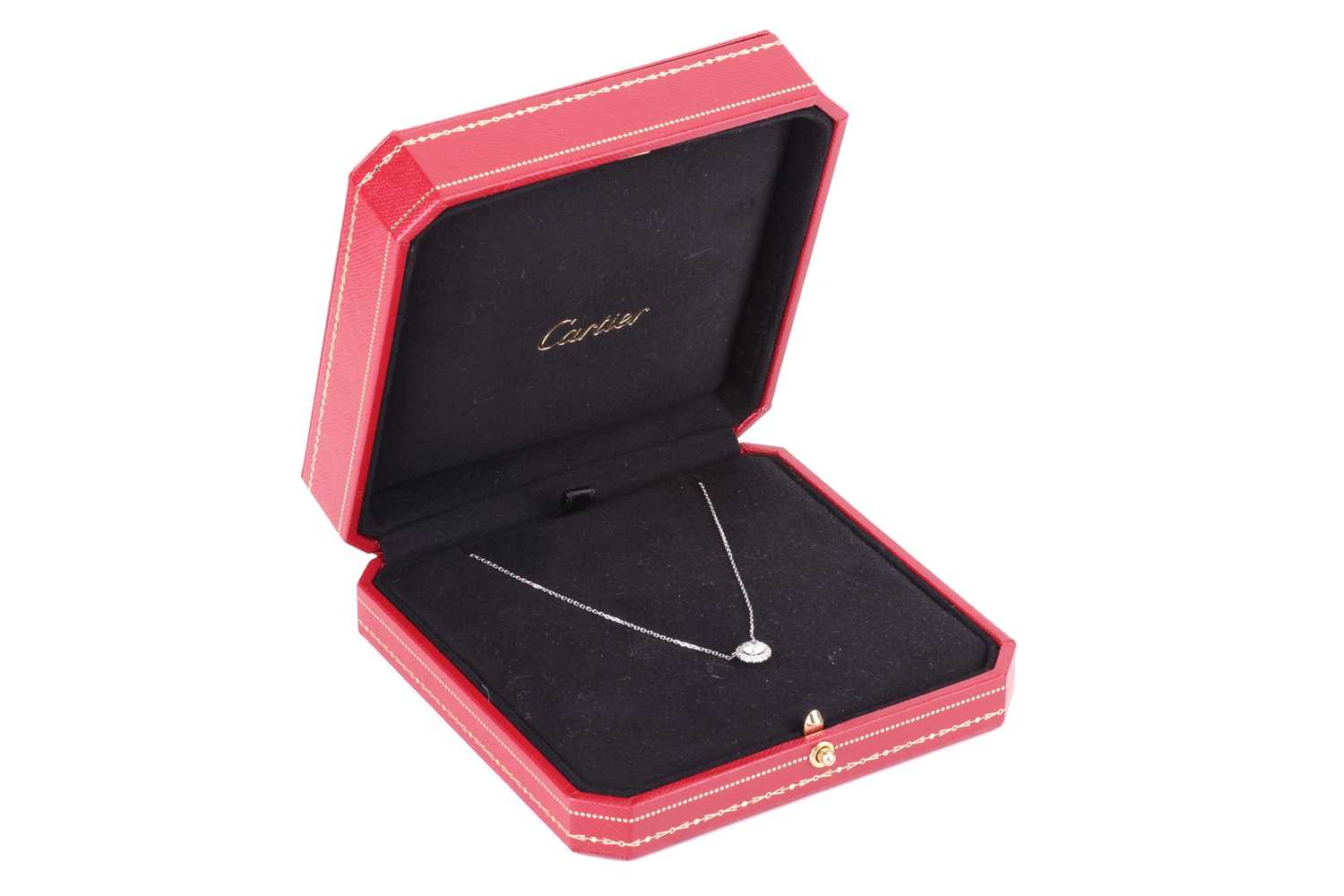 Lot 133 - Cartier - a diamond-set 'Destinée' necklace,...