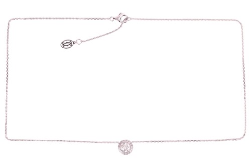 Lot 133 - Cartier - a diamond-set 'Destinée' necklace,...