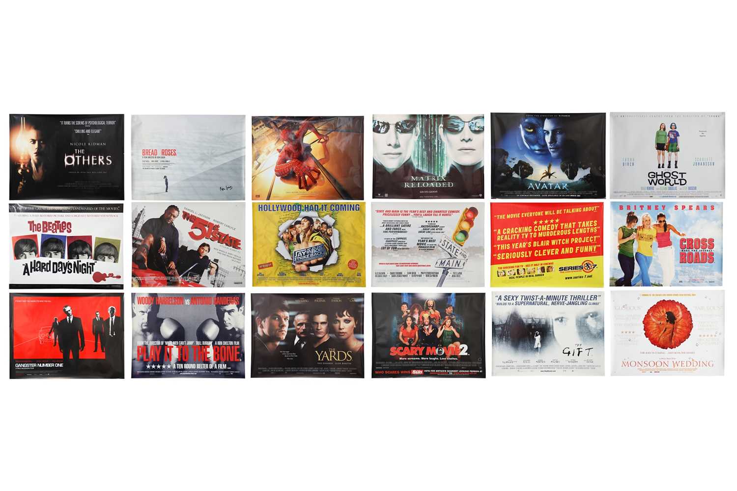 Lot 45 - Eighteen British Quad film posters – includes: