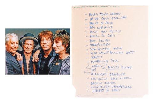 Lot 2 - Mick Jagger / The Rolling Stones: an original...