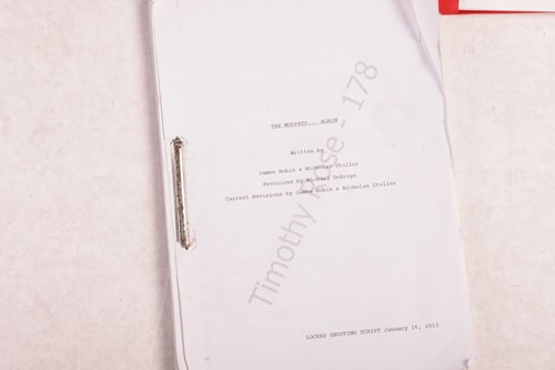 Lot 10 - A collection of original film scripts, as used...