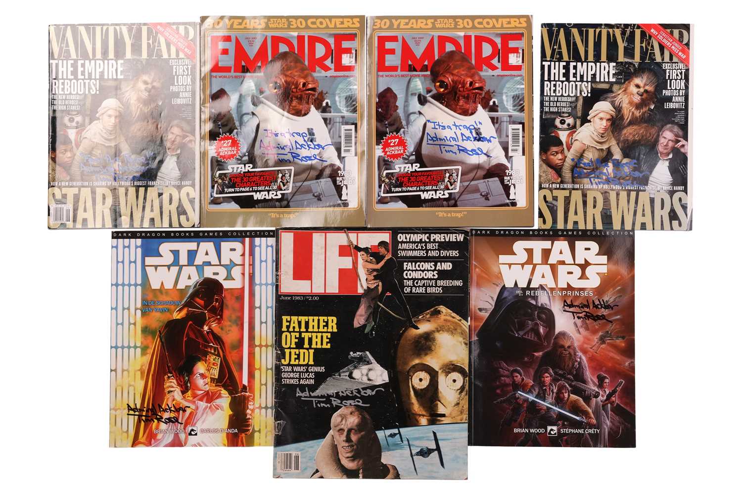 Lot 3 - Two copies of the July 2007 issue of Empire...