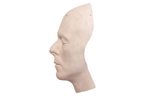 Lot 17 - David Bowie plaster life-cast face mask,...