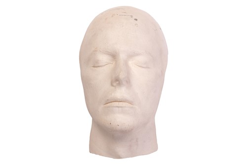 Lot 17 - David Bowie plaster life-cast face mask,...