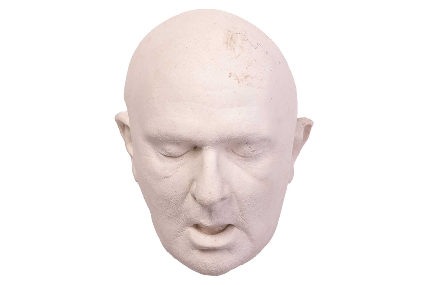 Lot 4 - Kenneth Mars, plaster life-cast face mask,