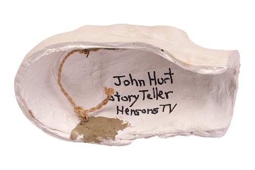 Lot 11 - John Hurt, plaster life-cast face mask, from...