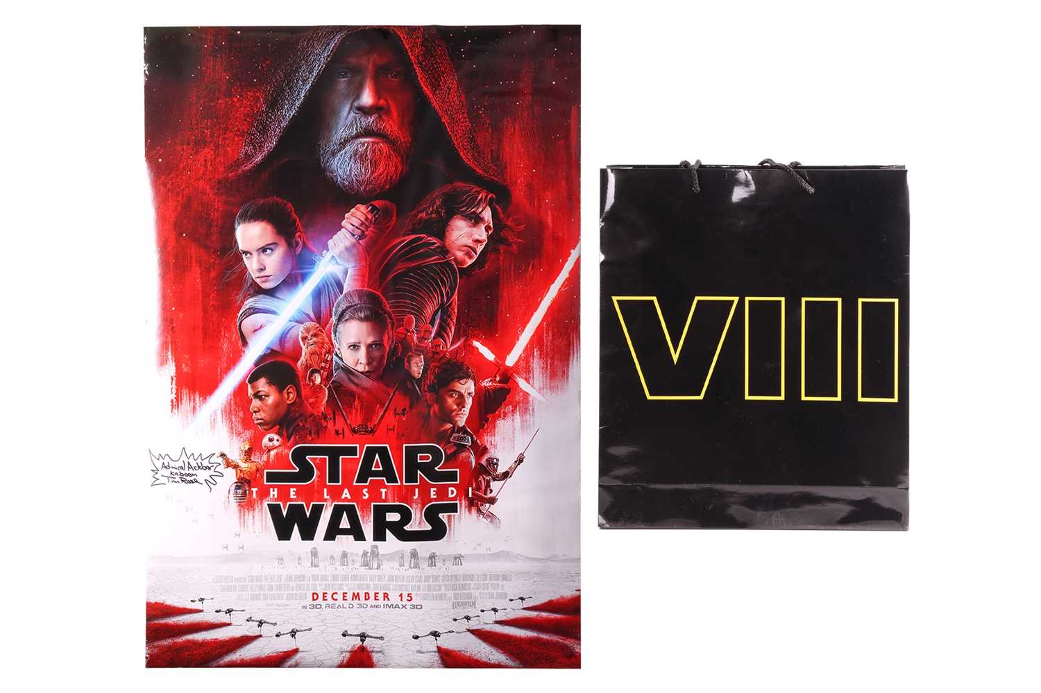 Lot 12 - Star Wars Episode VIII: The Last Jedi, One...