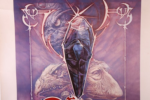 Lot 13 - The Dark Crystal, a promotional poster for the...