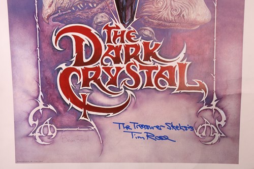 Lot 13 - The Dark Crystal, a promotional poster for the...