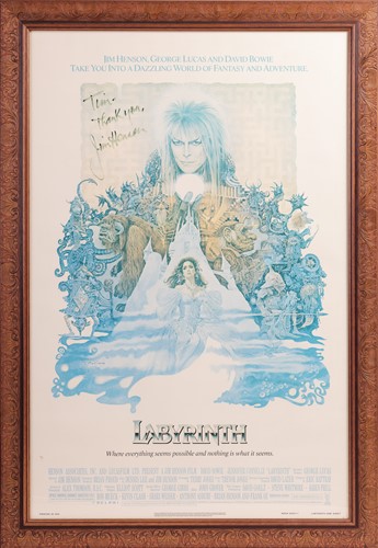 Lot 21 - Labyrinth (1986) - Jim Henson autographed crew-...