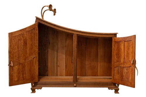 Lot 139 - 'Chaos', a Swiss pear wood cabinet by Gareth...