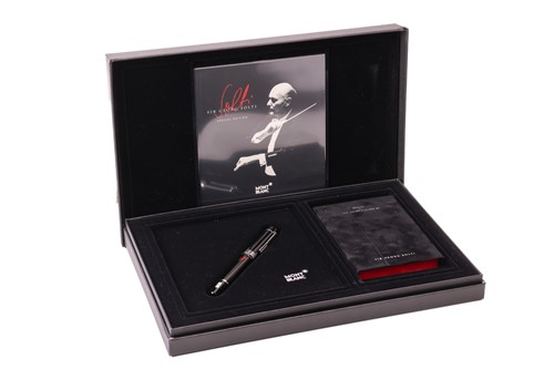 Lot 155 - Montblanc Sir Georg Solti Special Edition...