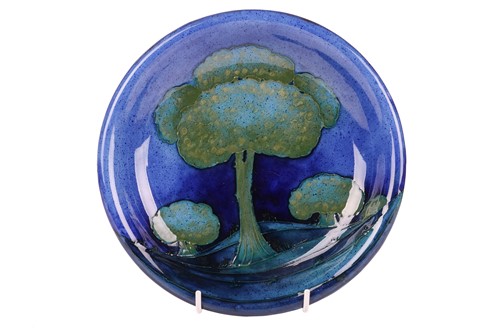 Lot 191 - A William Moorcroft 'Moonlit Blue' landscape...