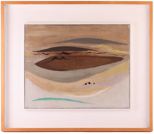 Lot 15 - John Wells (1907 - 2000), Island Shore, signed...