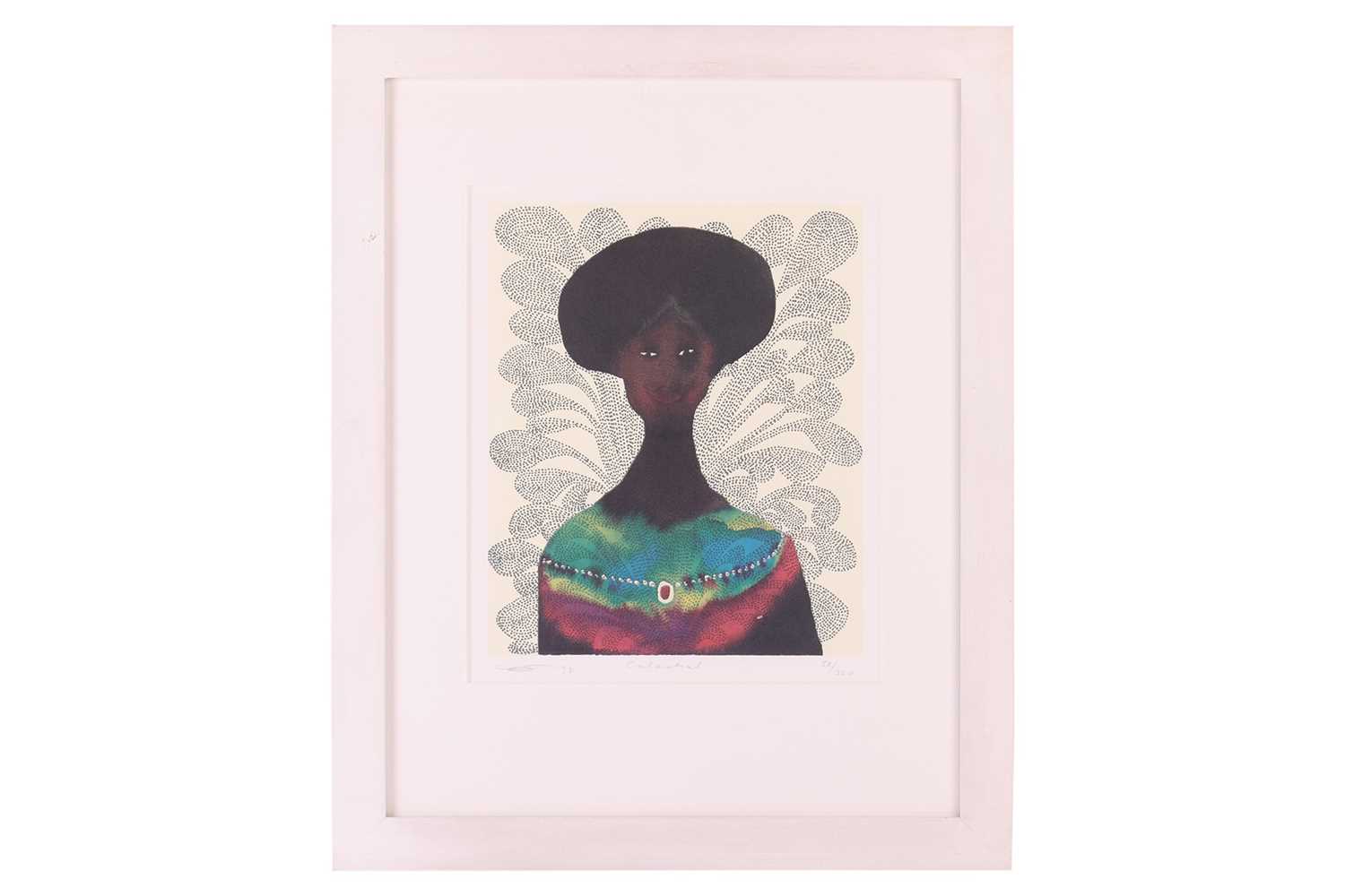 Lot 61 - Chris Ofili (b. 1968), 'Celestial', signed and...
