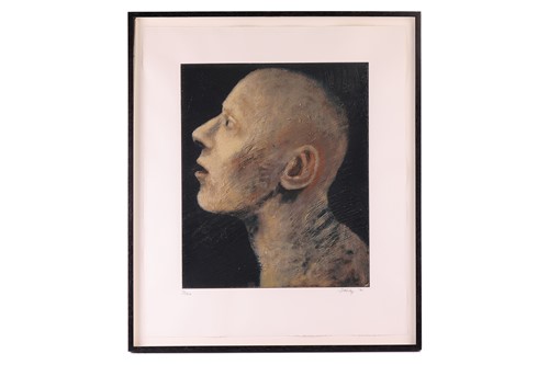 Lot 51 - John Kirby (b.1949), 'Head', signed and dated '...