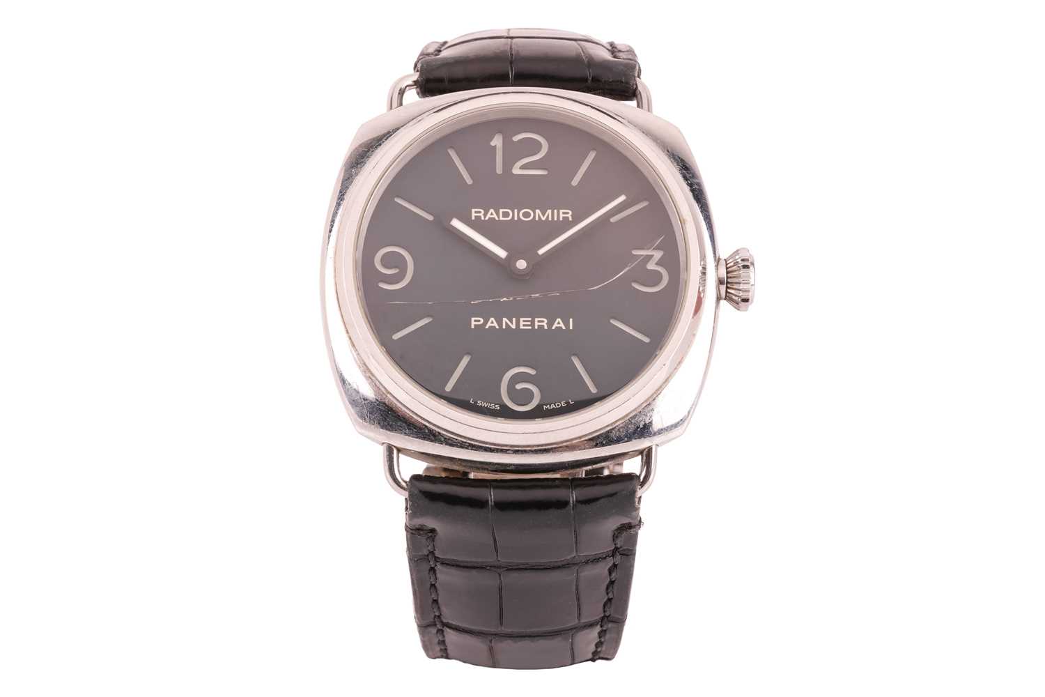 Lot 183 - A Panerai Radiomir Base Watch Ref: PAM00210...