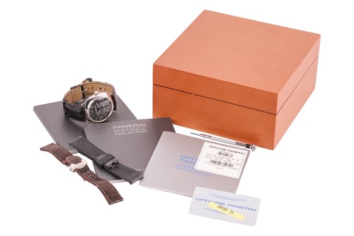 Lot 183 - A Panerai Radiomir Base Watch Ref: PAM00210...