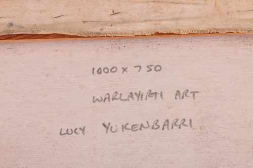 Lot 6 - Lucy Yukenbarri Napanangka (Aboriginal, 1934 -...