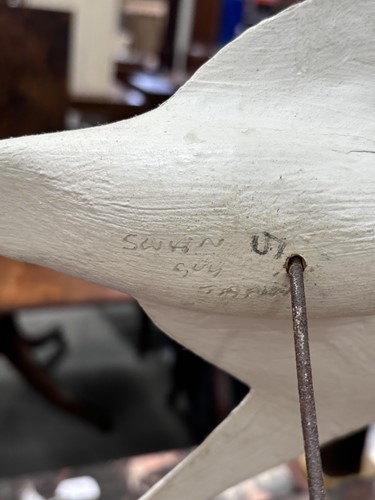 Lot 201 - Guy Taplin (b.1939), a pair of swans in...