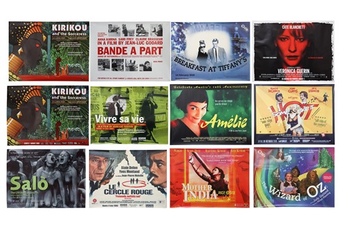 Lot 54 - Twelve British Quad film posters - includes:...