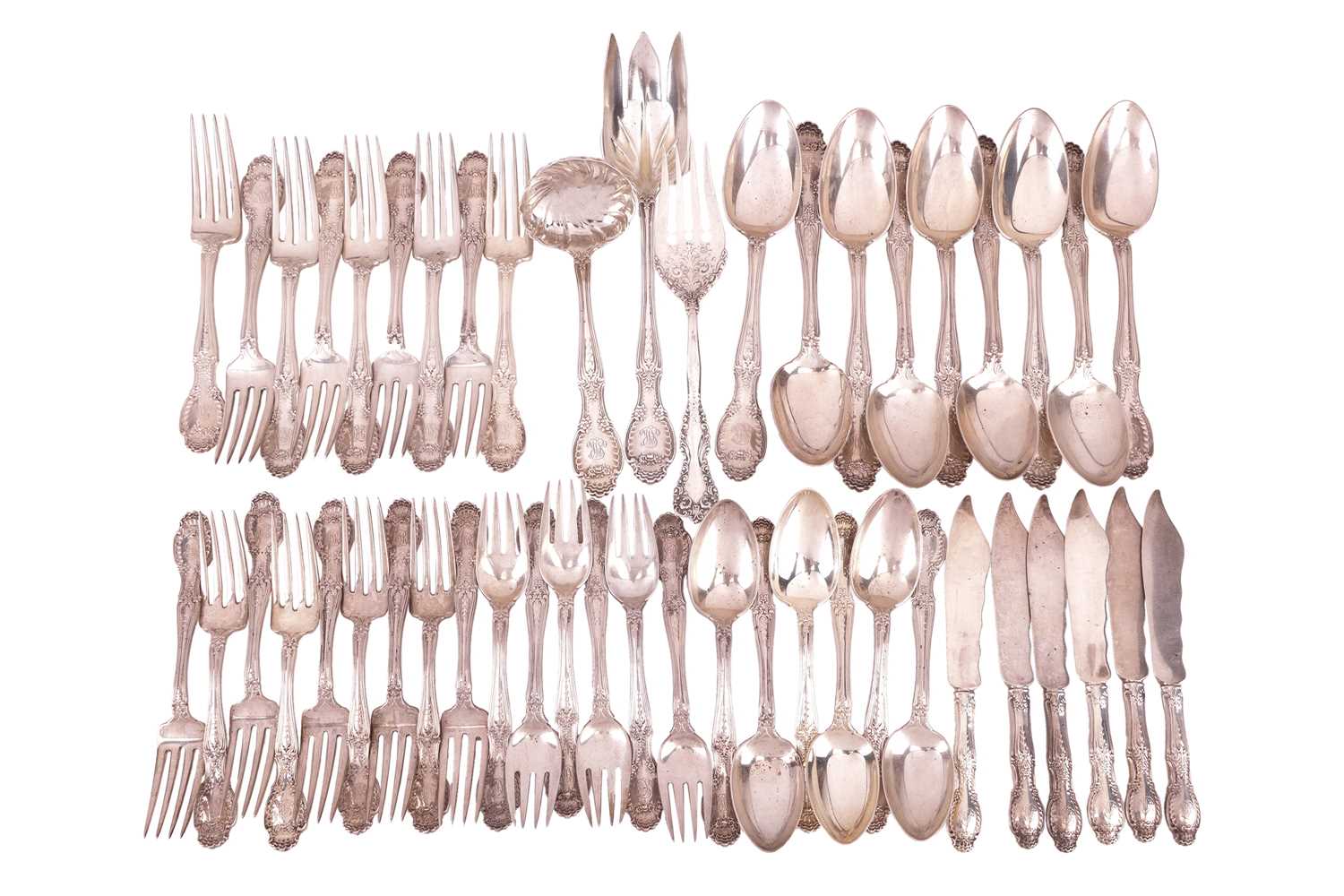 Lot 247 - A Tiffany & Co. "Sterling" Richelieu pattern...