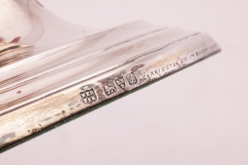 Lot 251 - A set of four silver Neo-classical style...