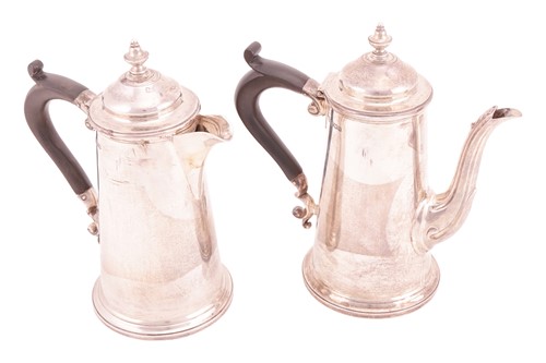 Lot 267 - A George II style cafe au lait set, Sheffield...