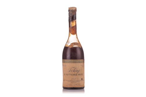 Lot A Rare Bottle of Tokaj 5 Puttonos Aszu, 1942