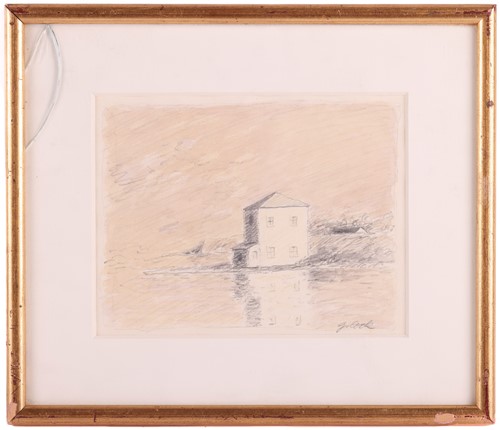 Lot 19 - Gordon Cook (American 1927-1985), House by the...
