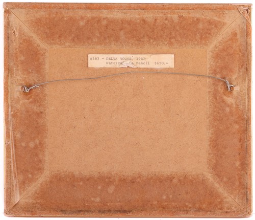 Lot 19 - Gordon Cook (American 1927-1985), House by the...