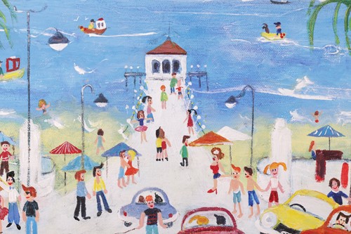 Lot 66 - Therese James (Contemporary), 'Hot Rods and...