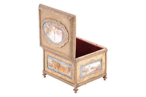 Lot 260 - A Napoleon, III rectangular ormolu table...