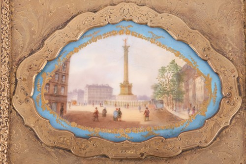 Lot 260 - A Napoleon, III rectangular ormolu table...