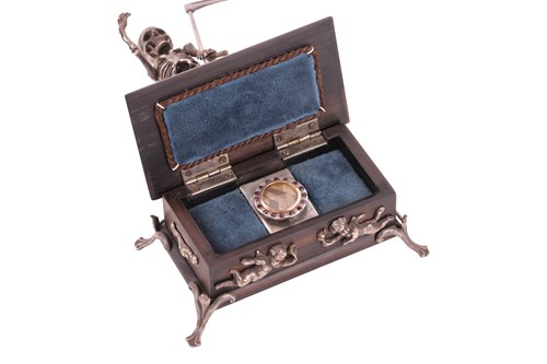 Lot 234 - An unusual 20th-century, cast silver...