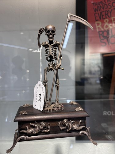 Lot 234 - An unusual 20th-century, cast silver...