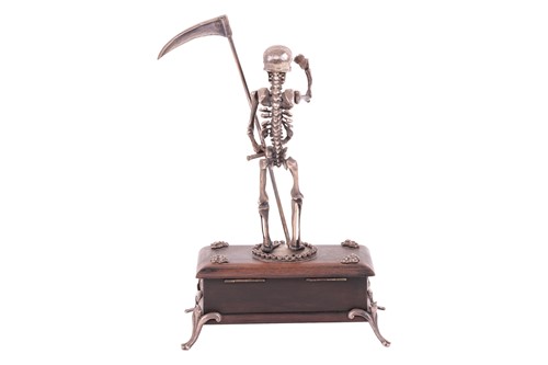 Lot 234 - An unusual 20th-century, cast silver...