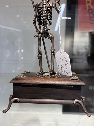 Lot 234 - An unusual 20th-century, cast silver...