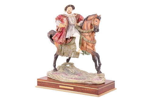 Lot 259 - A Royal Worcester porcelain figure depicting...