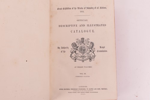 Lot 238 - Great Exhibition 1851 Official Descriptive and...
