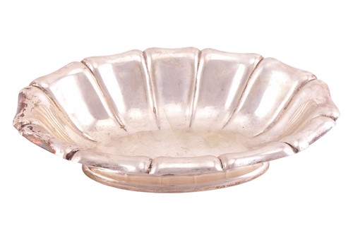 Lot 279 - A Continental fruit bowl, circa 1929, of lobed...