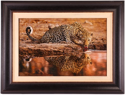 Lot 32 - Tony Karpinski (British b. 1965), Leopard...