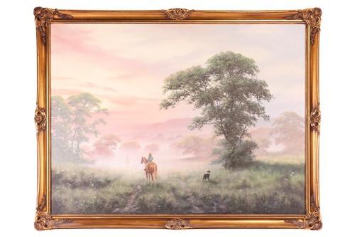 Lot 21 - David Morgan (British, b.1947), Pastoral...