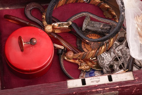 Lot 161 - A collection of four rings, to include a 22ct...